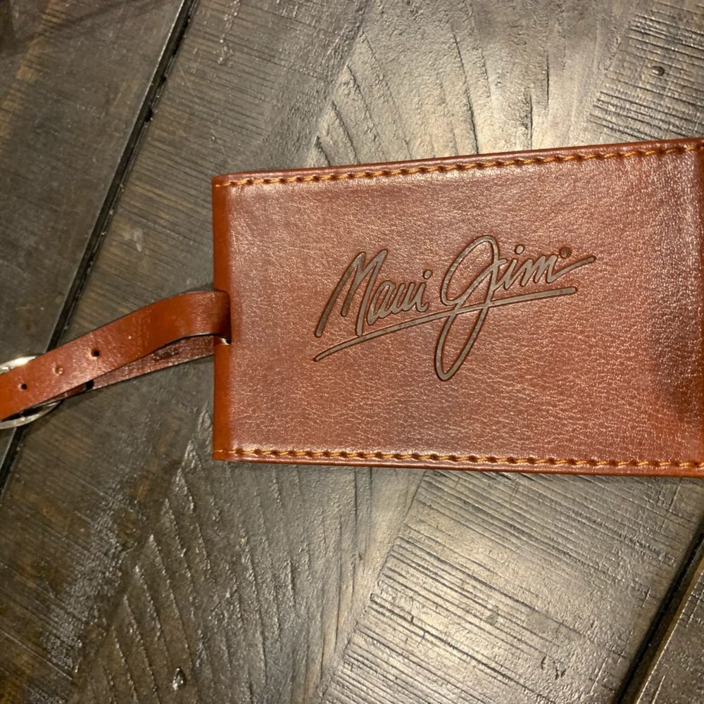 Maui Jim luggage tag